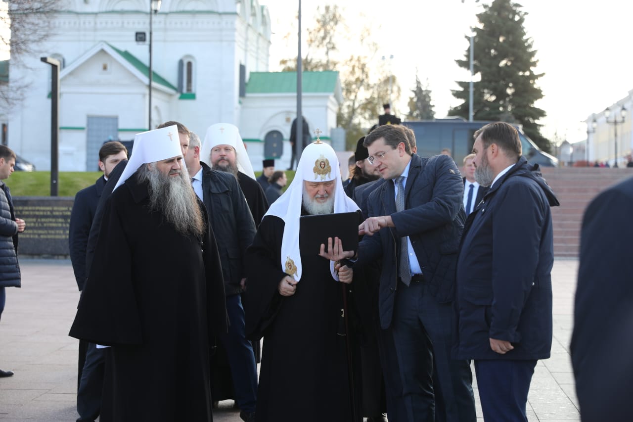 Патриарх Кирилл посетил Нижний Новгород