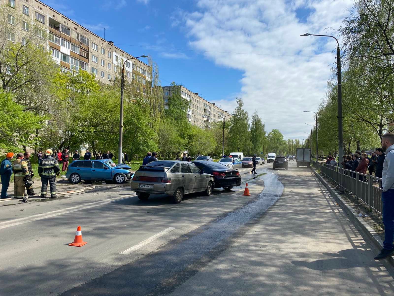 Два человека пострадали в ДТП в Нижнем Новгороде (фото) | 17.05.2022 | Нижний  Новгород - БезФормата