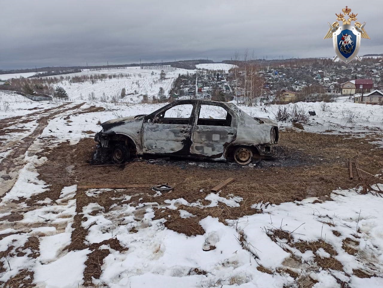 Тела двух человек обнаружены в сгоревшем автомобиле в Нижнем Новгороде