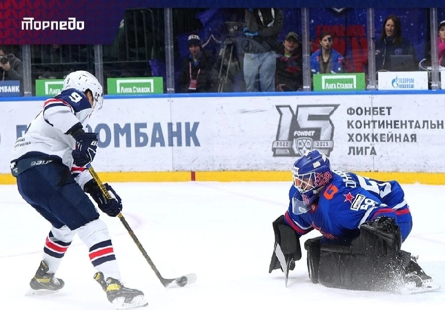 Нижегородское "Торпедо" вырывает победу у "СКА" в матче 30 января