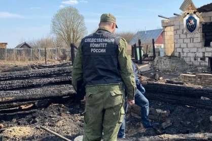 Житель Навашина погиб при пожаре в частном доме 13 апреля