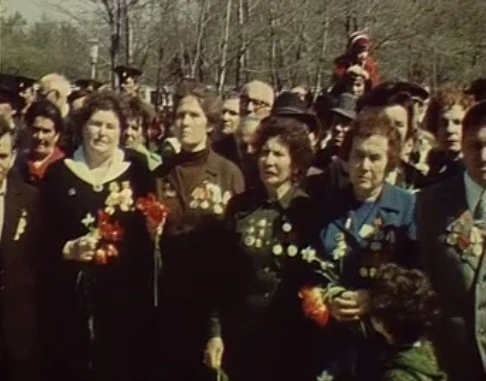Кадры из архива ГТРК "Нижний Новгород": День Победы в 1980 году