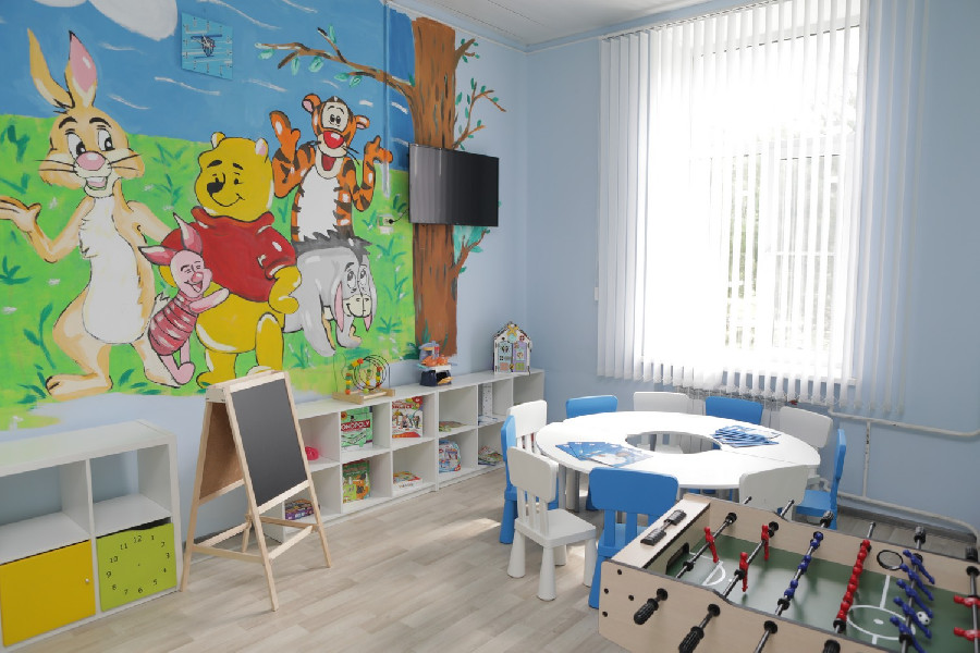 Новую игровую комнату открыли в детском отделении Кстовской ЦРБ