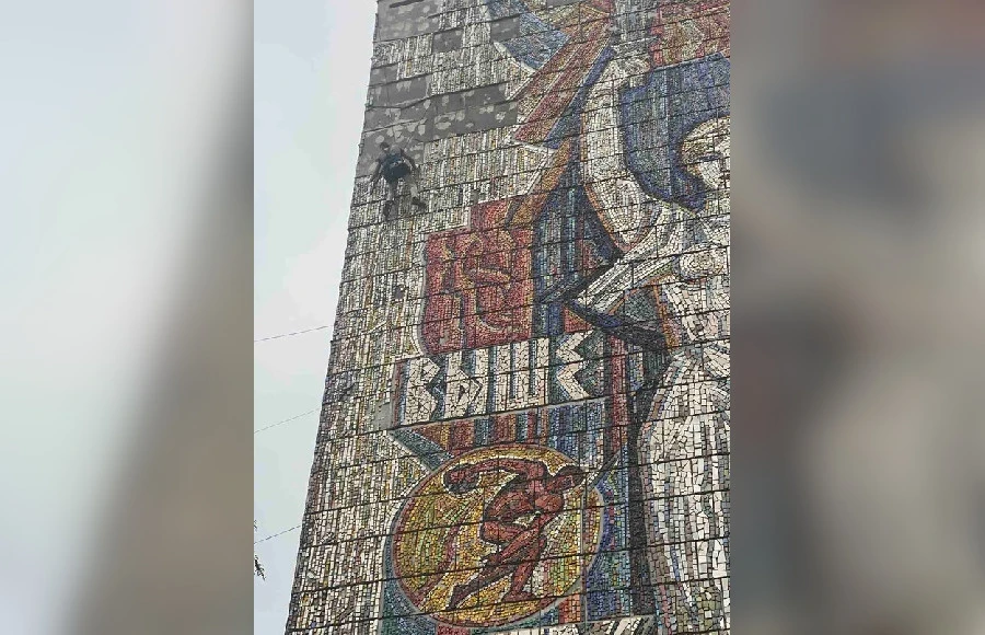 Нижний Новгород может лишиться еще одного уникального советского мозаичного панно