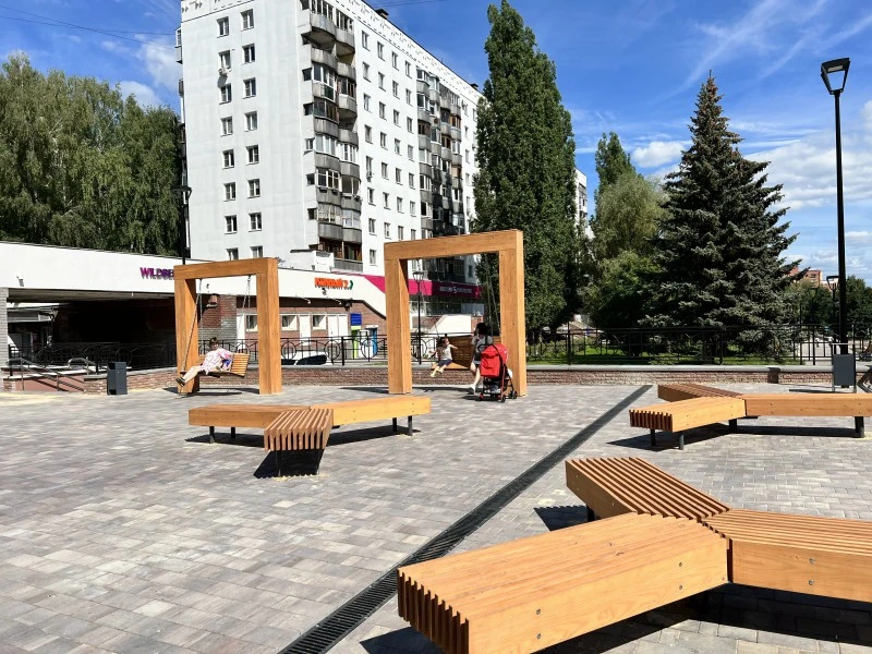 В Нижнем Новгороде задержали благоустройство семи общественных пространств