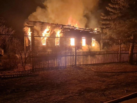 Три человека погибли на пожаре в Ковернинском округе Нижегородской области