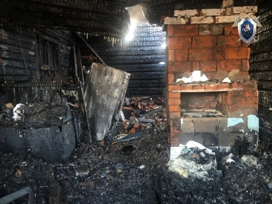 Мужчина сгорел в собственном доме в деревне Лапшиха Дальнеконстантиновского района