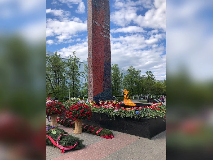 У памятника Вечный огонь в Дзержинске восстановят Почетный караул