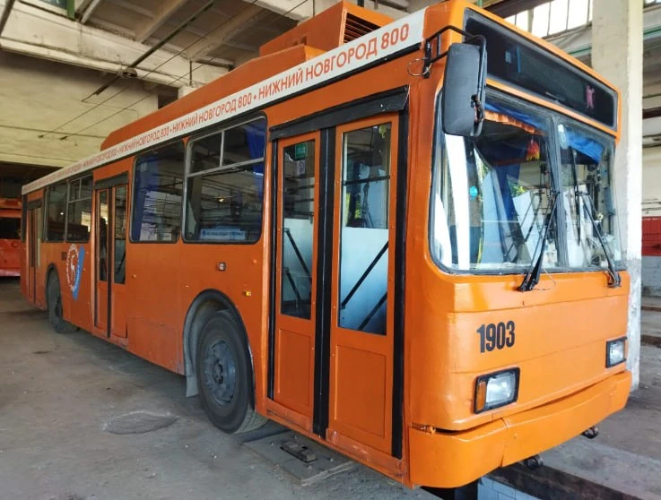 Маршруты троллейбусов изменятся в Нижнем Новгороде с 29 мая из-за ремонта трубопровода