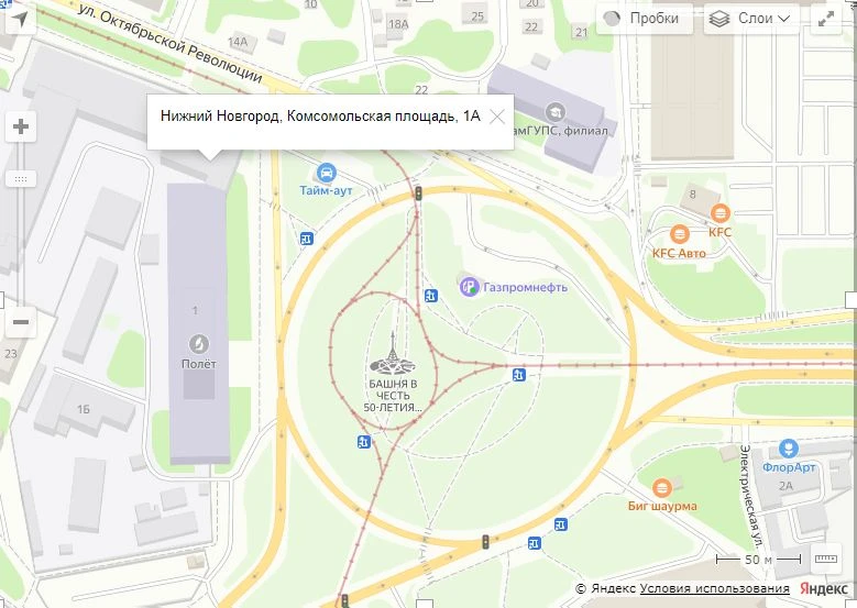 Первый 3D-медиафасад появится на Комсомольской площади в Нижнем Новгороде