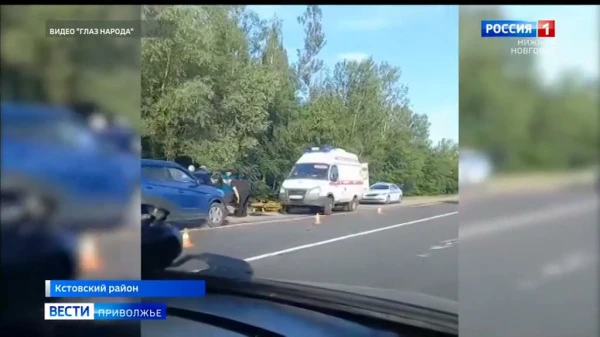 Авария с участием мотоциклиста произошла в нижегородской "долине смерти"