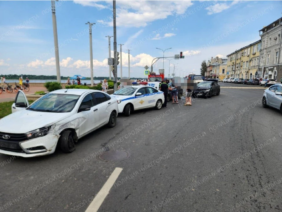 Три человека пострадали в ДТП в центре Нижнего Новгорода