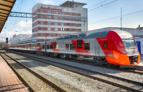 Объем перевозок поездами «Ласточка» из Нижнего Новгорода увеличился на 19%
