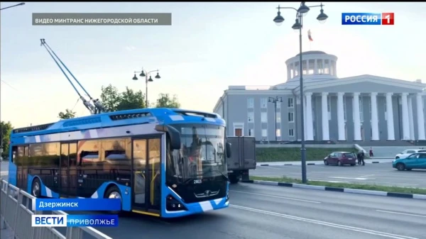 Новый троллейбус «Адмирал» с автономным ходом успешно проходит испытания