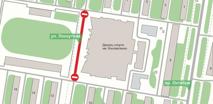 Движение транспорта ограничат на улице Лоскутова в Нижнем Новгороде 3 и 4 сентября