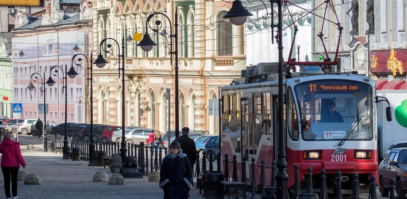 В Нижнем Новгороде возобновил работу трамвай от Черного пруда до Благовещенской площади