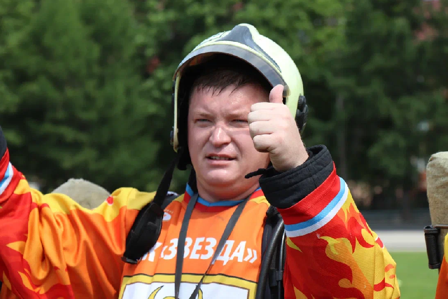 Соревнования по пожарному футболу прошли впервые в Нижегородской области