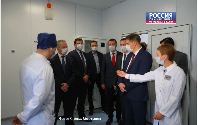 Михаил Мурашко и Глеб Никитин осмотрели новый корпус 23 инфекционной больницы