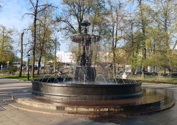  Сезон фонтанов начался в Нижнем Новгороде