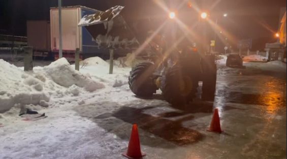 Женщина пострадала от погрузчика в Дзержинске