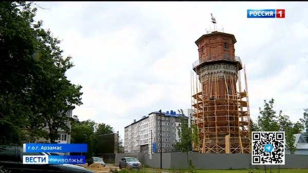 Жители Арзамаса вскоре смогут любоваться панорамами города с тридцатиметровой высоты