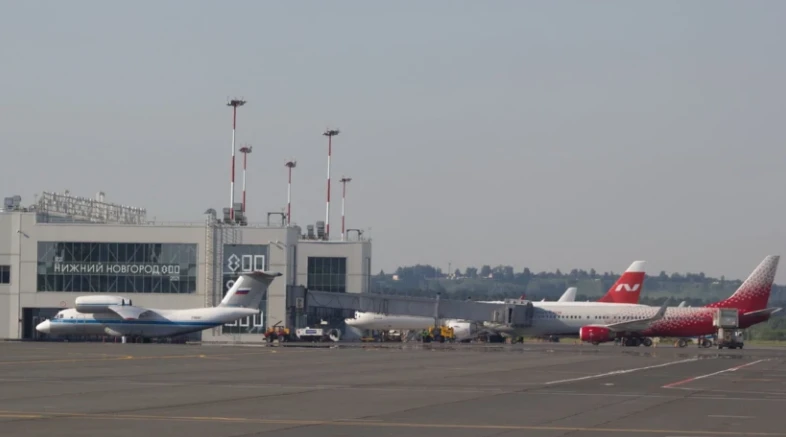 Аэропорт Нижнего Новгорода принял один рейс из-за ограничений на полеты в Москве
