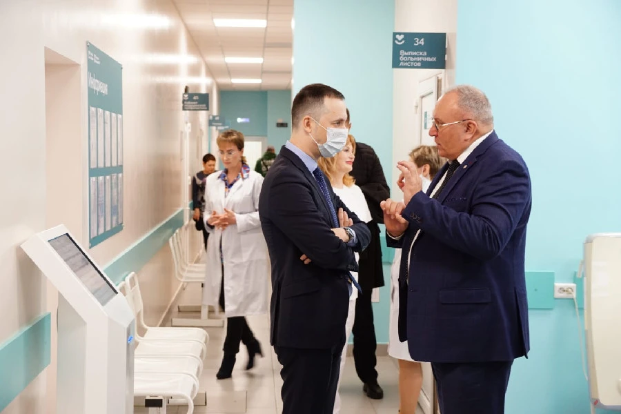Поликлиника №2 открылась после капремонта в Нижнем Новгороде