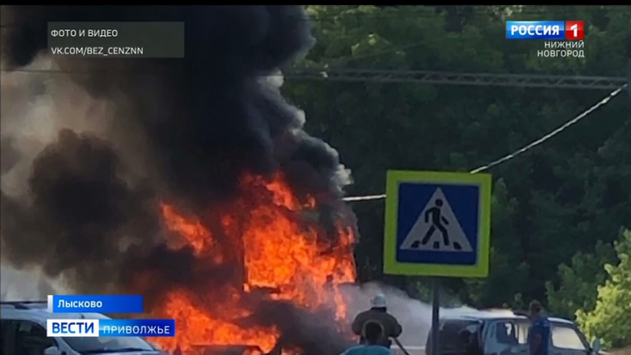 Лысково происшествия. Авария в Лысково 29 июня 2021 года.