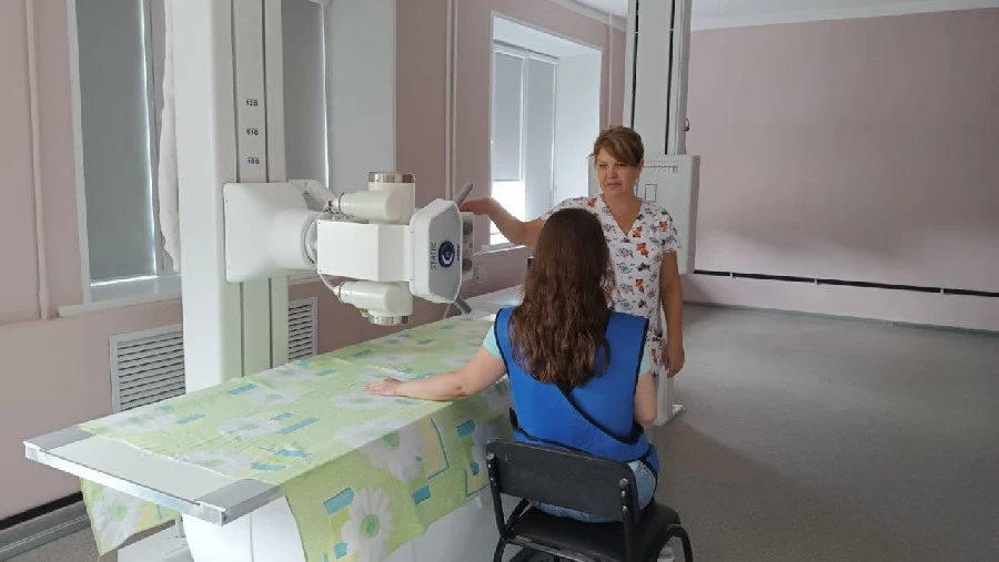 Рентген-аппарат установлен в поликлинике №1 при городской больнице №12 Нижнего Новгорода
