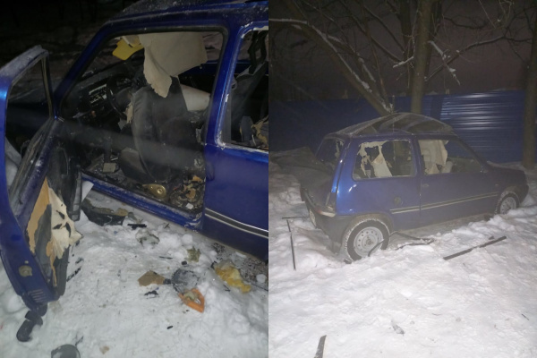 Задержан житель Кстова, повредивший петардой салон автомобиля