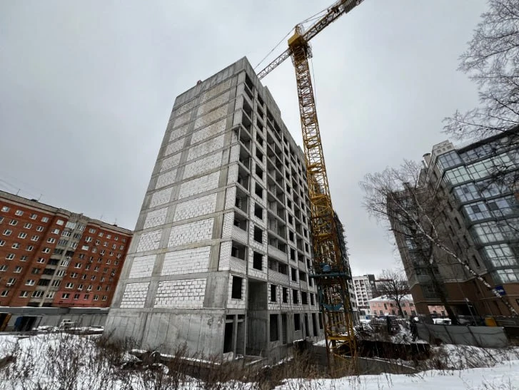 Часть несущих конструкций долгостроя ЖК «Дом на Горького» в Нижнем Новгороде построена с нарушениями