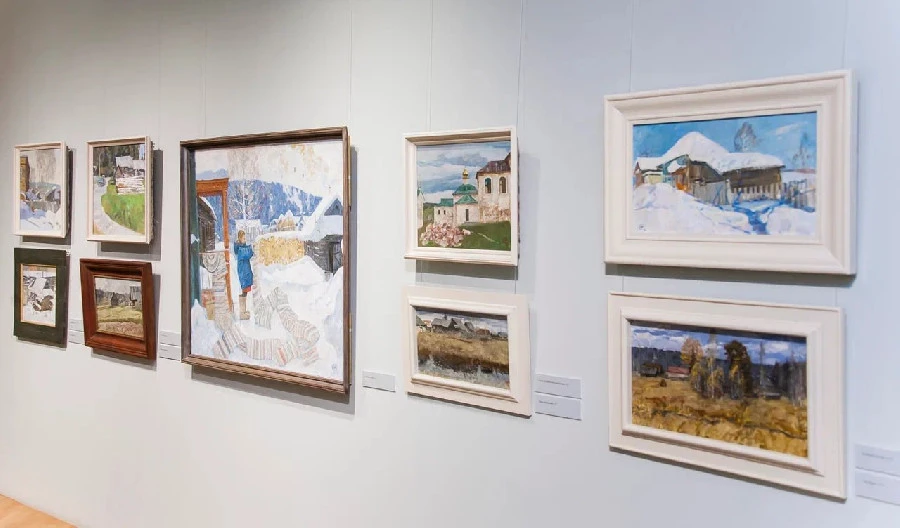 Персональная выставка семеновского художника Алексея Ляшкова открылась в Нижнем Новгороде
