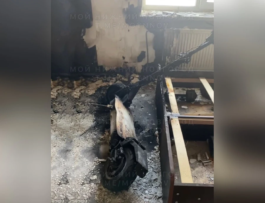 Нижегородец погиб из-за возгорания электросамоката