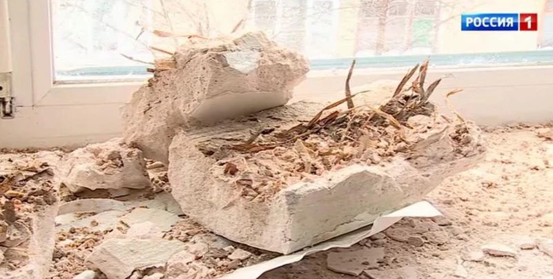 Потолочное перекрытие обрушилось в одном из жилых домов Нижнего Новгорода