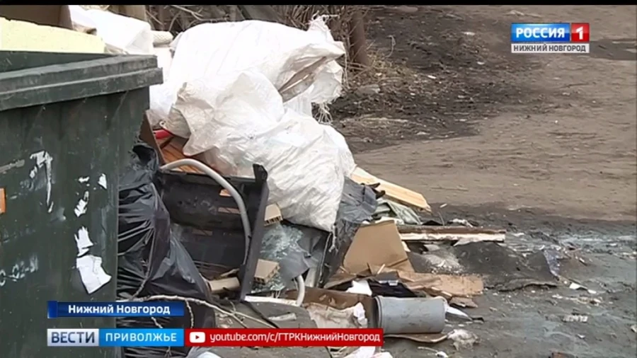 Система вывоза крупногабаритного мусора в Нижнем Новгороде будет сбалансирована