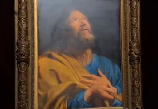 Выставка одной картины открылась в НГХМ: ван Дейк «Кающийся апостол Петр» 