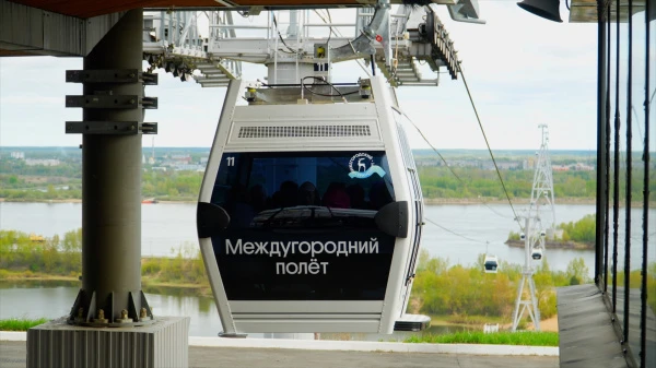 На 83% вырос пассажиропоток Нижегородской канатной дороги в первые дни мая