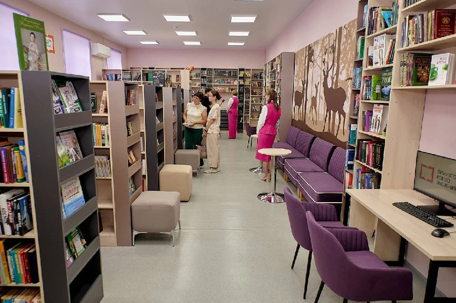 Новая модельная библиотека открылась для жителей Уреня Нижегородской области