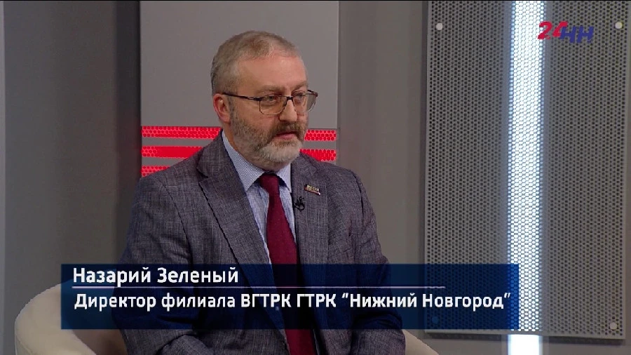Назарий Зеленый рассказал, как за пять лет изменился самый молодой и самый яркий телеканал «Нижний Новгород 24»