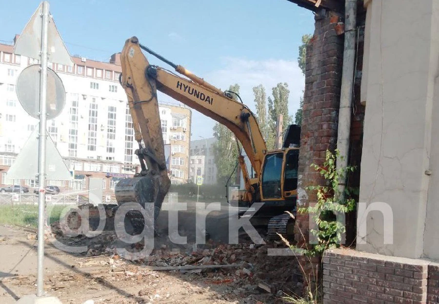 Дом Чардымова на площади Сенной в Нижнем Новгороде снесли