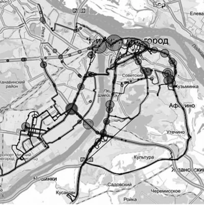 Стали известны самые стрессовые для водителей дороги в Нижнем Новгороде