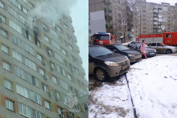 Квартира сгорела на улице Пролетарской в Канавинском районе Нижнего Новгорода