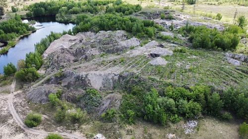 Росприроднадзор обследовал стихийную свалку, образовавшуюся на территории бывшего химзавода "Корунд" в Дзержинске