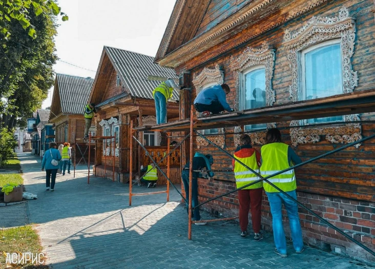 Волонтеры восстановят шесть исторических домов в центре Городца