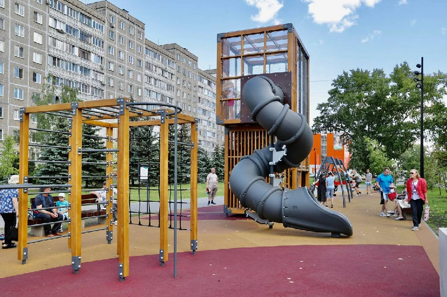 Семнадцать общественных пространств благоустроили в Нижнем Новгороде по программе ФКГС в 2023 году