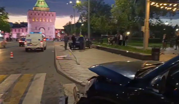 Водитель без прав стал виновником ДТП в центре Нижнего Новгорода