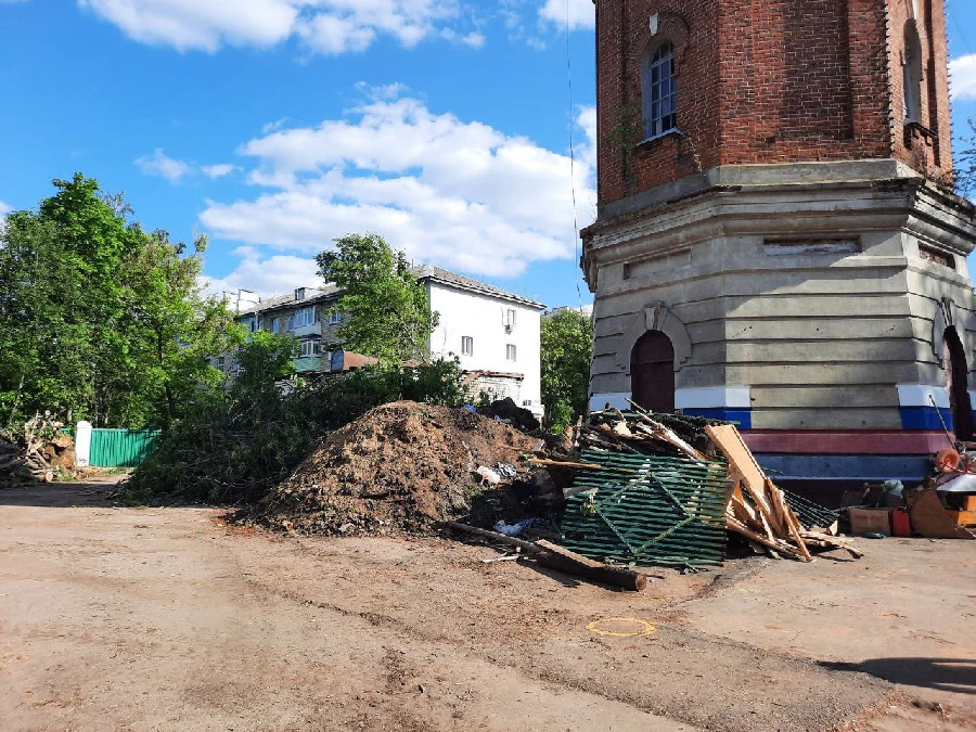 Сквер возле водонапорной башни восстановят в Арзамасе за 117 млн рублей