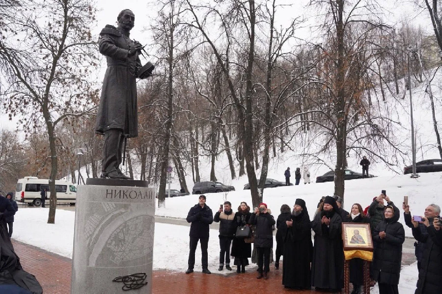 Памятник Николаю I официально открыли в Нижнем Новгороде