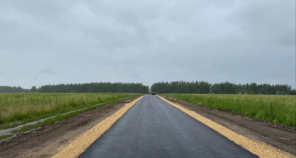 В Павловском округе обновили подъезд к деревне Булатниково 